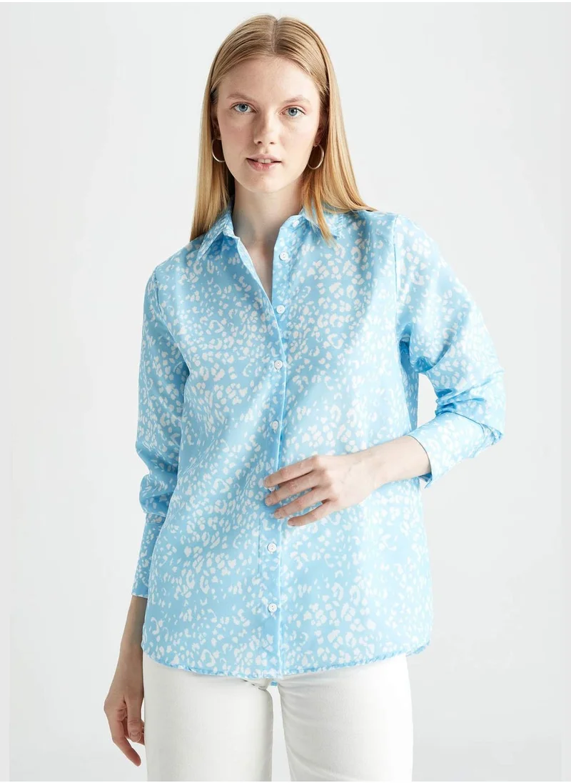 ديفاكتو Woman Regular Fit Long Sleeve Shirt