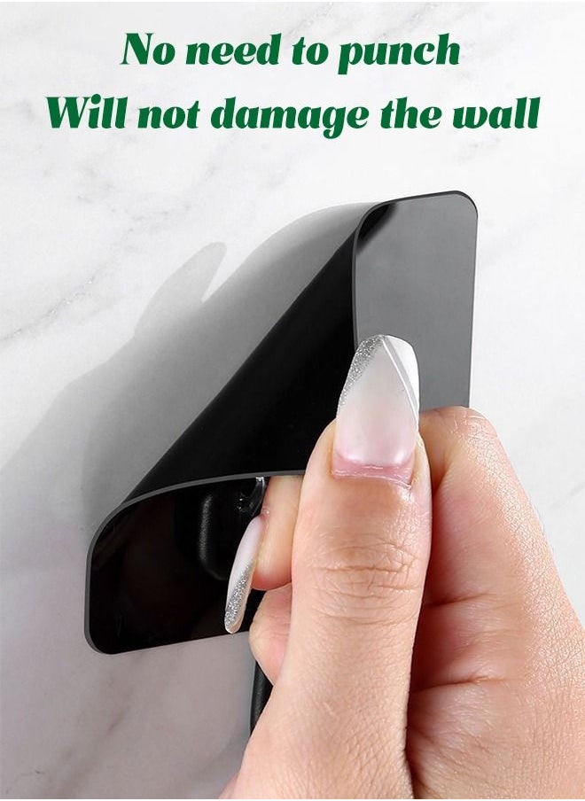 MITOYO - 10-Piece Wall Hooks - Self Adhesive Hook - Without Nails Drill Free Strong Sticky Hook - Hanging Heavy Duty - for Home, Bathroom, Kitchen, Office - Image 1