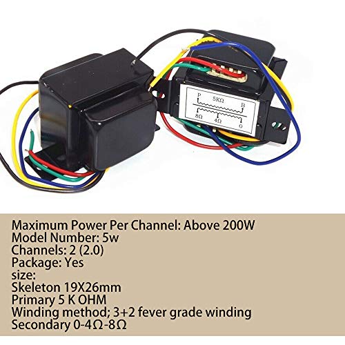 Acxico محولات الصوت أحادية النهاية Acxico 1 قطعة 5K 5W 6P1 6P14 6P6 لمضخم الصوت - Image 2