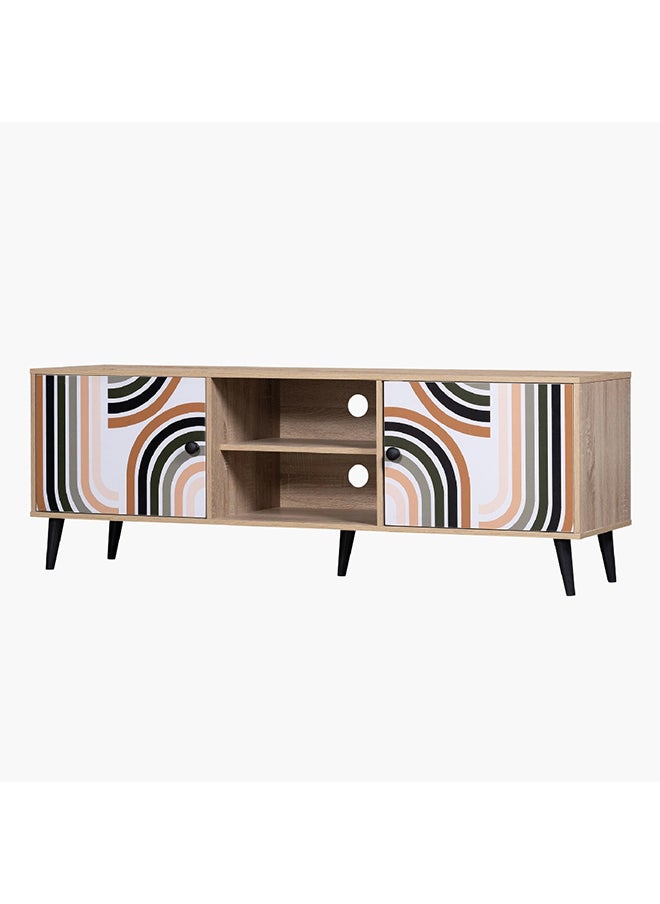 Home Box وحدة تلفزيون مارشال بطول 1.6 متر للتلفزيونات حتى 70 بوصة 40 × 55 × 160 سم  - Image 3