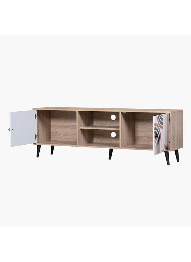 Home Box وحدة تلفزيون مارشال بطول 1.6 متر للتلفزيونات حتى 70 بوصة 40 × 55 × 160 سم  - Image 4