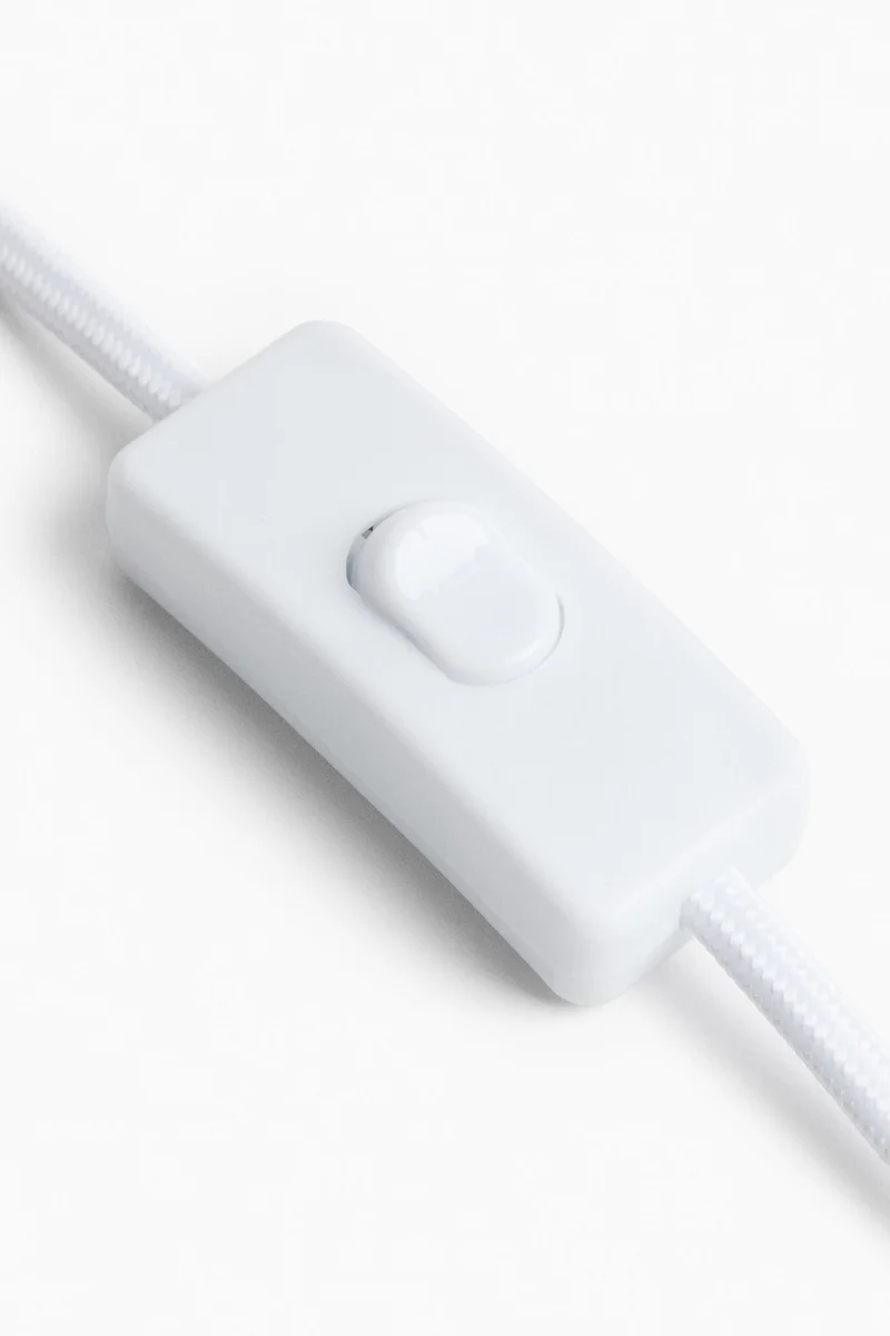 H&M Glass table lamp