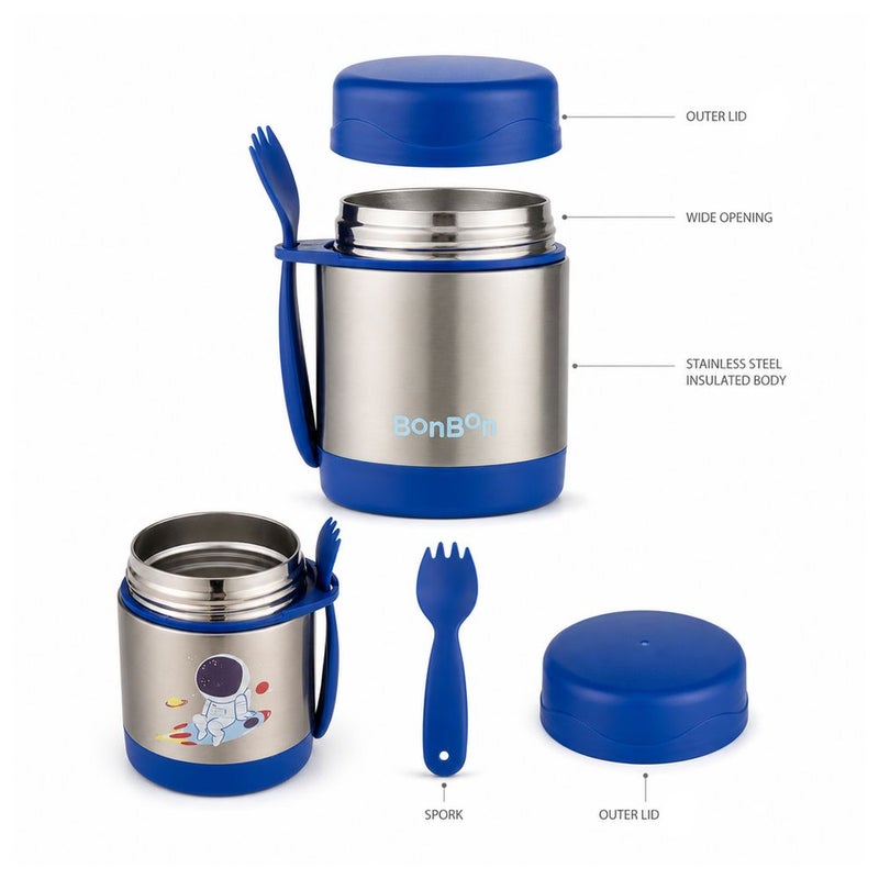 BonBon - Stainless Steel Food Jar - Astro - Image 3