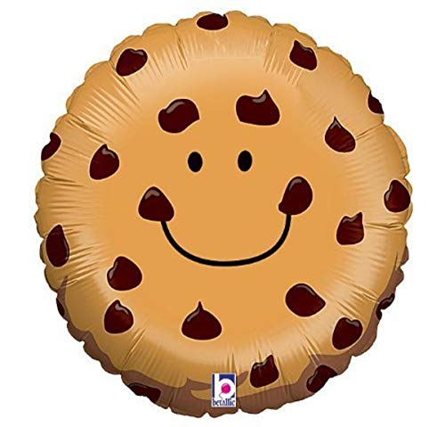 Betallic 21-Inch Chocolate Chip Cookie Shaped Balloon - Image 3