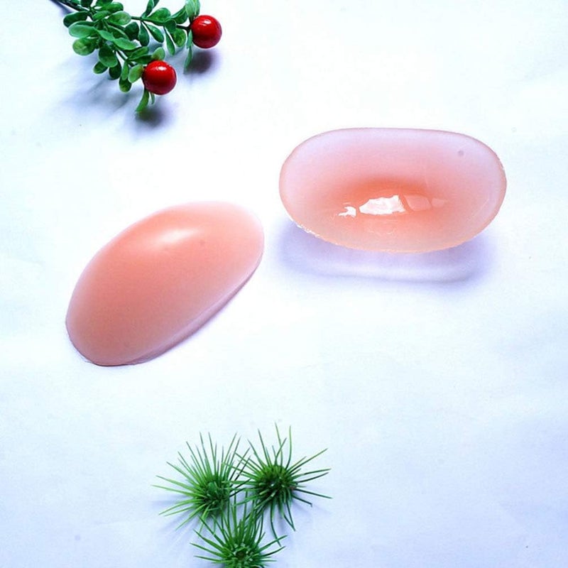 comfrt Shoulder Pads 1 Pairs Freebily Soft Silicone Shoulder Push-up Pads Reusable Self-Adhesive Shoulder Enhancer Shoulder Pads for Wome - Image 4