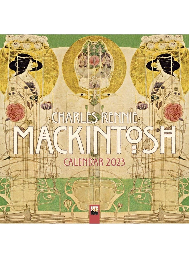 Charles Rennie Mackintosh Wall Calendar 2023 (Art Calendar)  - Image 1