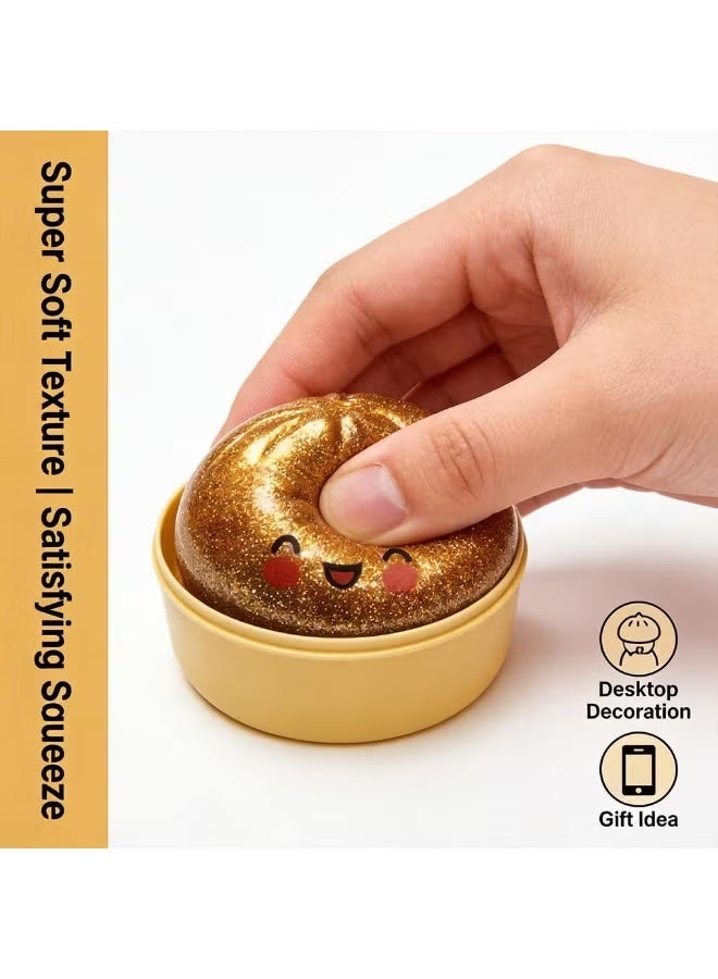 JUE-FISH Sensory Toy with Steamer Box Dumpling Squish-y for Adults - Image 2