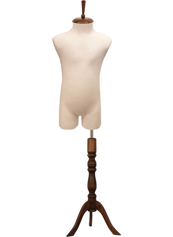 Manken İstanbul Mannequin Istanbul 6 Years Old Child Tailor Mannequin Who Can Wear Trousers Showcase Mannequin (Pin-Proof)  - Image 3