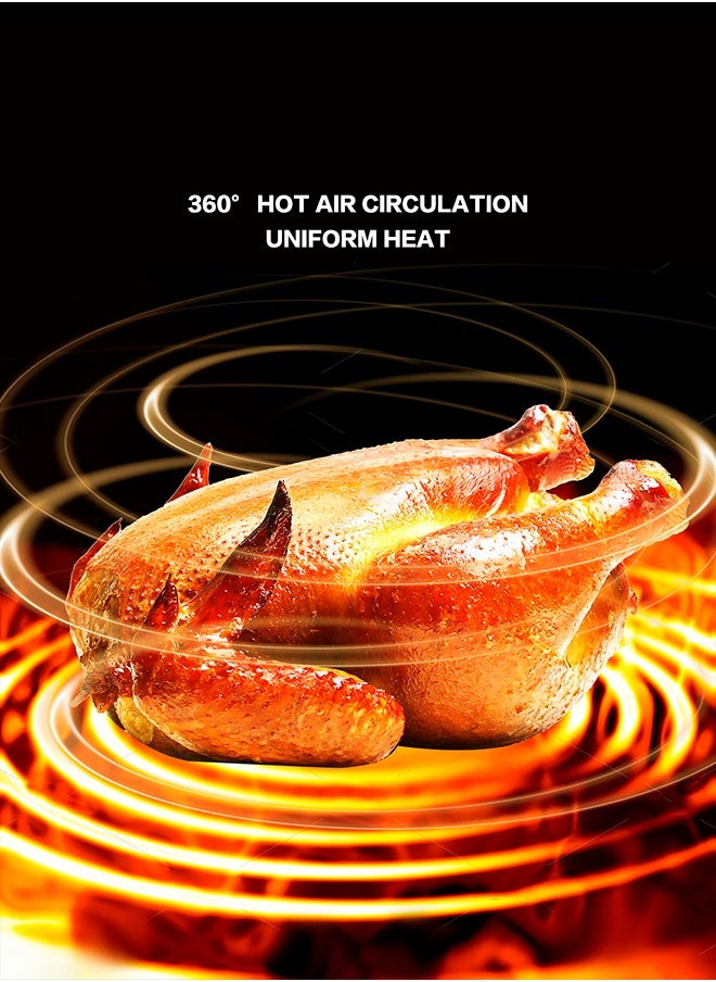 Air fryer 10L Large Size, 6 Presets, 1300W, One-Touch Panel, 360° Turbo Airflow Technology, Non-stick Airfryer Basket, Dishwasher Safe, Elegant white design - pzsku/ZE4C1917720B6E498D716Z/45/1742452047/de06a345-513b-43ee-aa24-2b033b8890ae