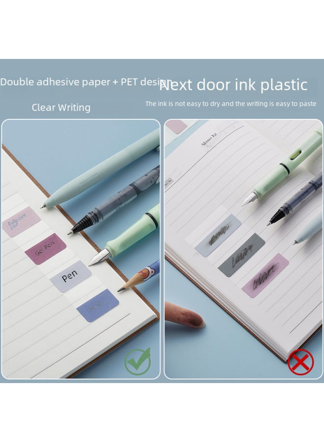 NATHAN Index Stickers Small Card Paging Label Stickers Writable Sticky Notes Creative Student Color Note Stickers Instruction Stickers - Image 4