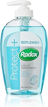 Radox Antibacterial Plus Replenish Hand Wash 3 Pack - Image 2