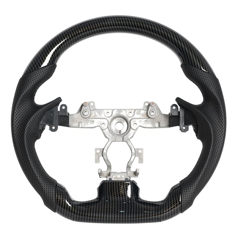 JIANGGAI Dshaped Steering Wheel HydroDip Carbon Fiber Steering Wheel Fit For Infiniti G37 G37X 20072013