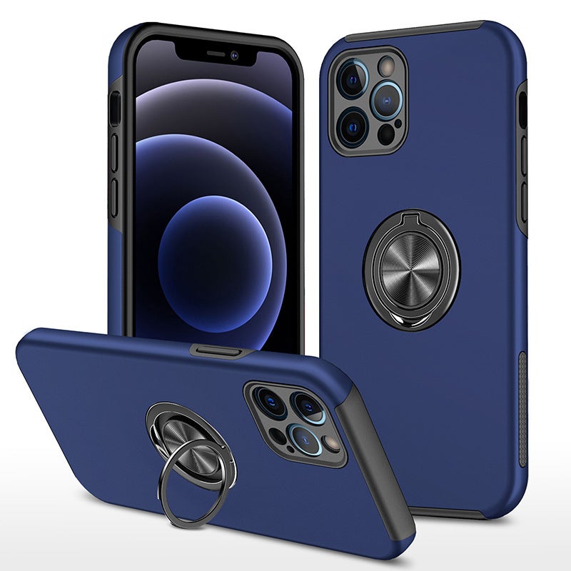 For Apple 15ProMax mobile phone case 16 hidden god ring bracket mobile phone case iPhone14/13 protective cover - Image 3