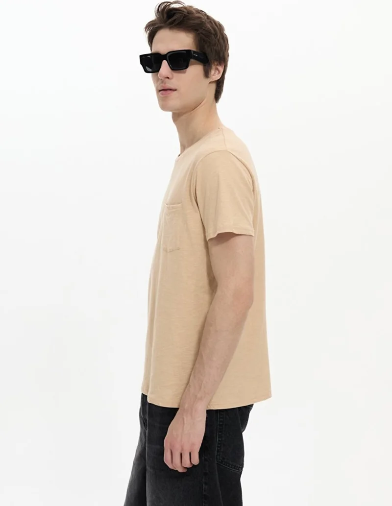 LTB Pocket Brown T-Shirt