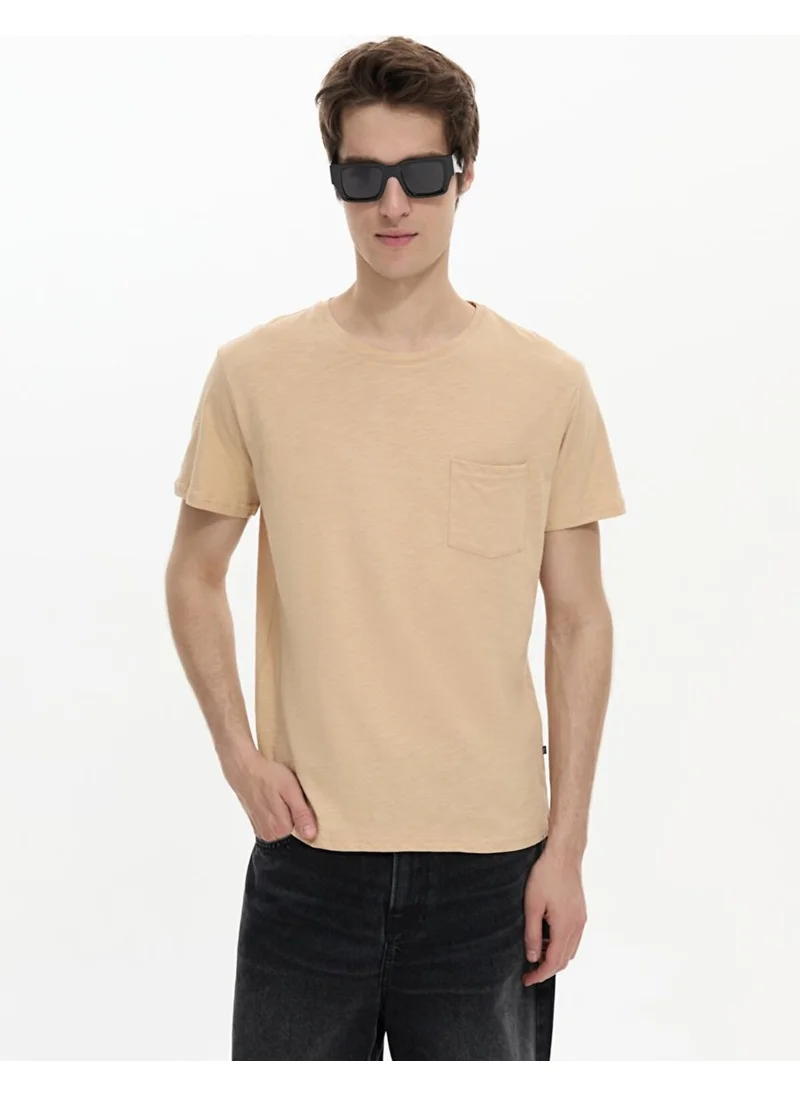 إل تي بي Pocket Brown T-Shirt