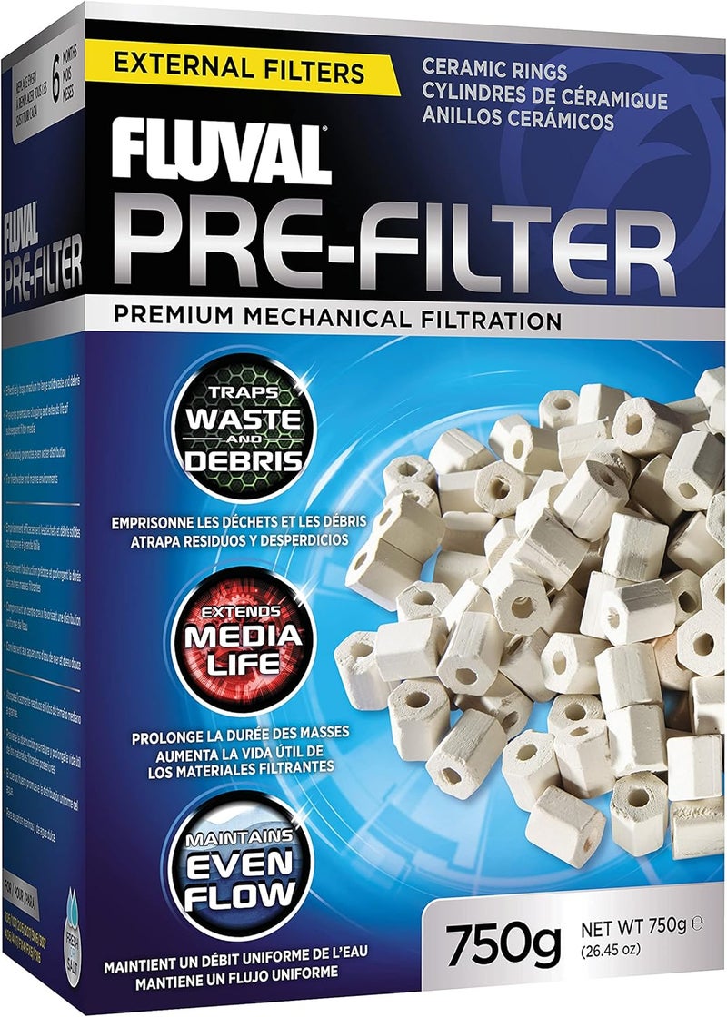 Fluval Pre Filter Aquarium Media - 750g for Enhanced Mechanical Filtration - Image 1