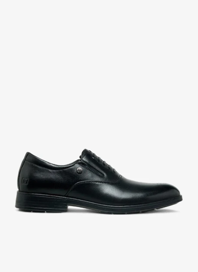 DUCHINI BLACK Men Slip-On Leather Oxford Shoes for Men | Best Price UAE