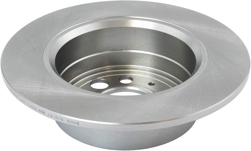 TRQ Rear Disc Brake Rotor Pair Set for Volvo 164/240 / 242/244 / 245/262 / 264/265 / 740/745 / 760/780 / 940/960 - Image 5