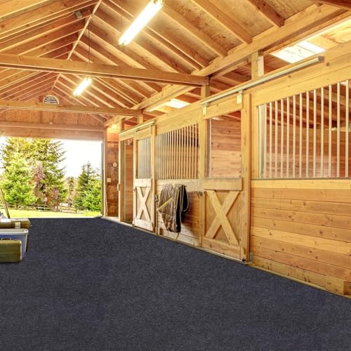 Meitola Horse/Stable Mats - Duty Stall Mats - for Floor Surface/Absorbent mat Lightweight Washable Floor Mat，Back Non-Slip，Keeps Stable Floors Clean and Dry Over time (48''x 72'') - Image 1