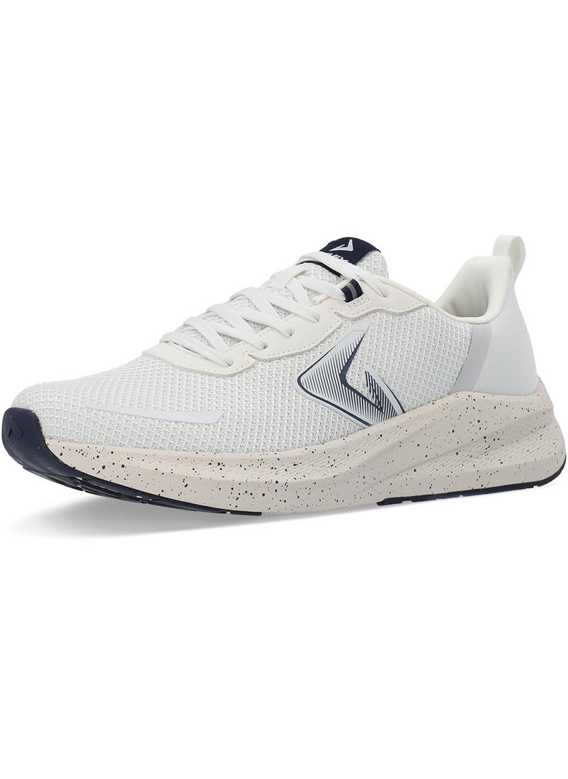 Demix - Men’s Running Shoes - Sport Evo M Cream, Lightweight Sneakers with Breathable Mesh & Shock-Absorbing Cushioning - Image 1