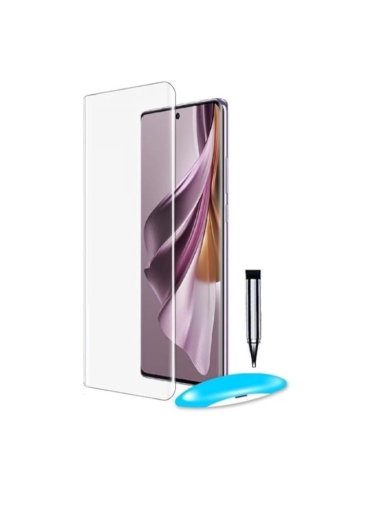Generic Full Glass Screen Protector For Samsung Galaxy S24 Ultra UV Tempered Glass Full Glue Cover Screen Protector For Samsung Galaxy S24 Ultra Fingerprint Unlock Screen Glass Film  - Image 2