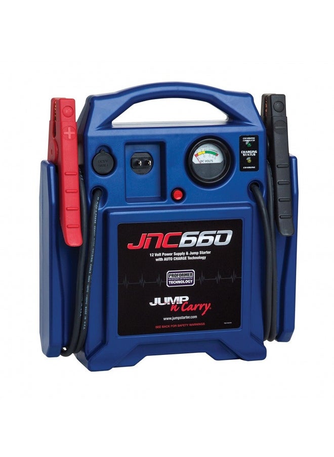 Generic - Clore Automotive Jump-N-Carry Jnc660 1700 Peak Amp 12 Volt Jump Starter , Blue - Image 1