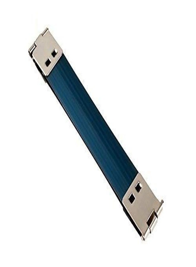 زي-كولور Z-Color 20 قطعة إطارات مرنة داخلية معدنية مشبك كيس حقيبة محفظة نقود خياطة مفصلات داخلية لحقيبة اليد مشبك زنبركي (110 مم، فضي) - Image 2