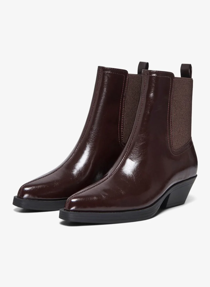 Only  Bronco Chelsea Cowboy Ankle Boots for Women | Best Price UAE