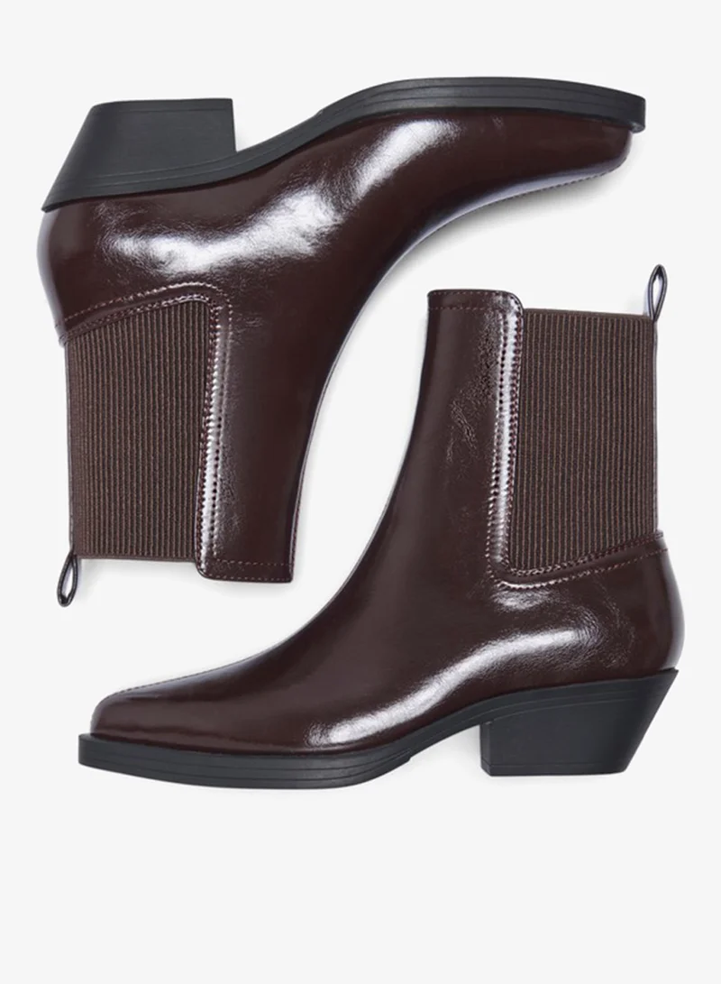 Only  Bronco Chelsea Cowboy Ankle Boots for Women | Best Price UAE