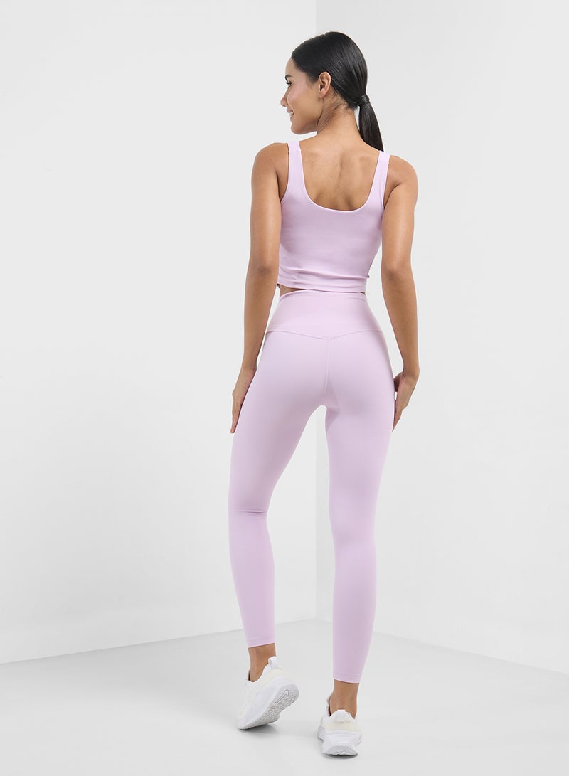 FRWD Fitted Top With Ruching & High Waist Leggings Set  - Image 2
