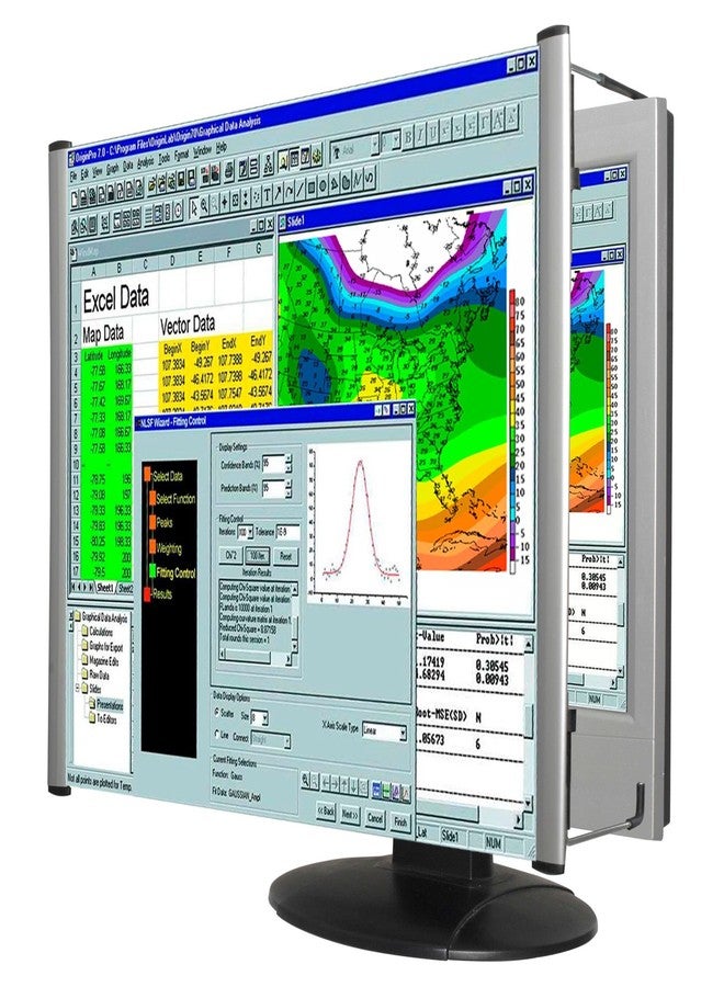كانتيك مكبر شاشة الكمبيوتر Kantek MAXVIEW LCD للشاشات مقاس 15 بوصة (قياس قطري) (MAG15L) - Image 1