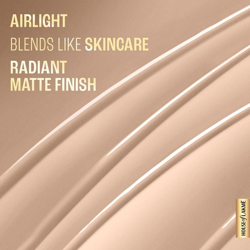 LAKME LAKMÉ Vit C Superglow Skin Perfecting Natural Liquid Tint, Warm Sand W160, 25ml - Image 4