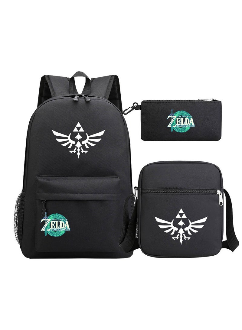 زيلدا أكتاف مطبوعة للشباب ذات سعة كبيرة للرجال والنساء