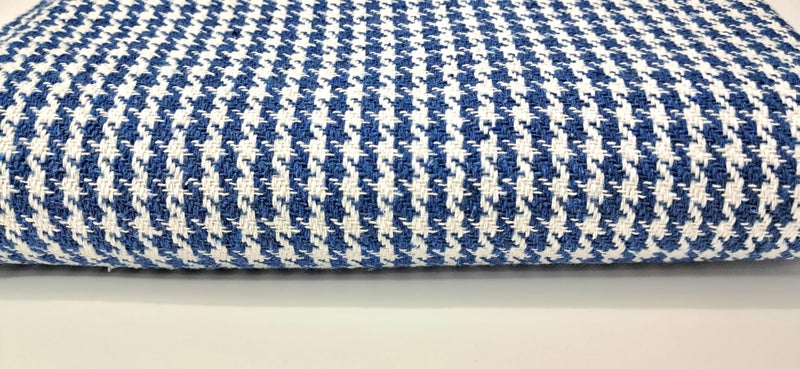 MAMRAJ The Handloom Story 100% Desi Thick & Heavy Khadi Cotton Soft Beautiful Khes/Comforter/Chadar/Single AC Blanket, Set of 1 Pc, Size- 255cm X 140cm (Skin Friendly, (Blue Check) - Image 3