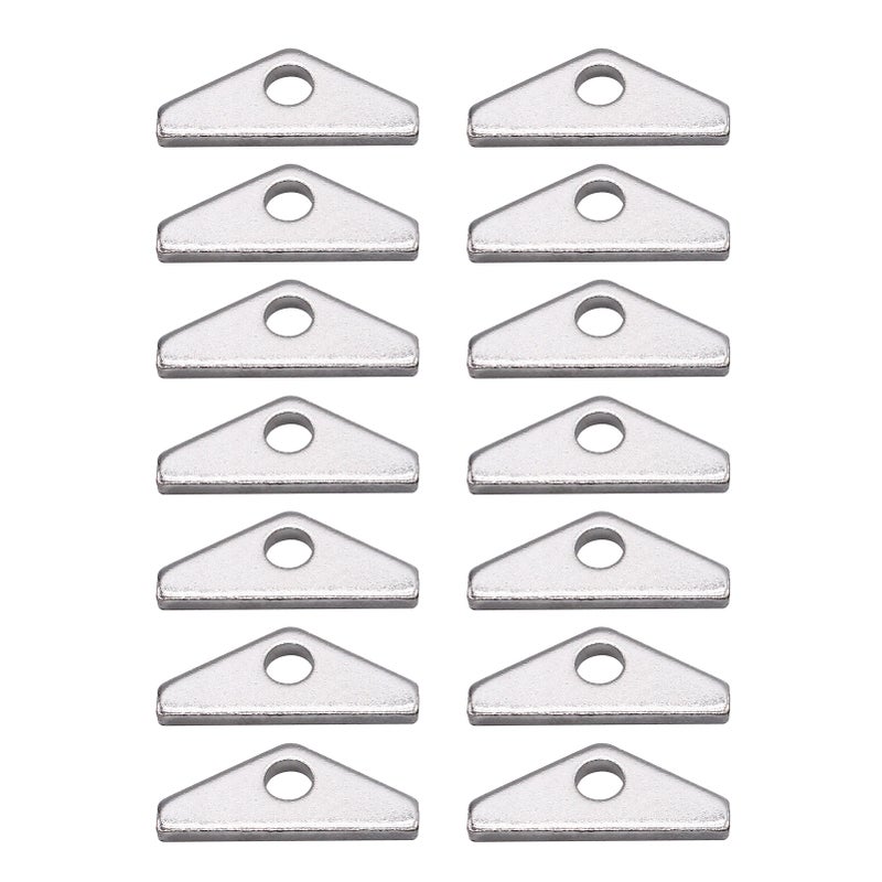 Valve Cover Mini Tabs: Silver Premium-Quality Direct Replacement - Superior Longevity Hold Down Tabs for Chevy BBC Big Block 396 427 454 502 - Image 3