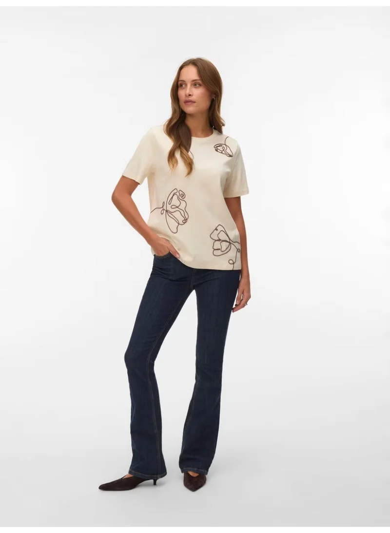Vmirene Ss O-neck T-shirt Jrs