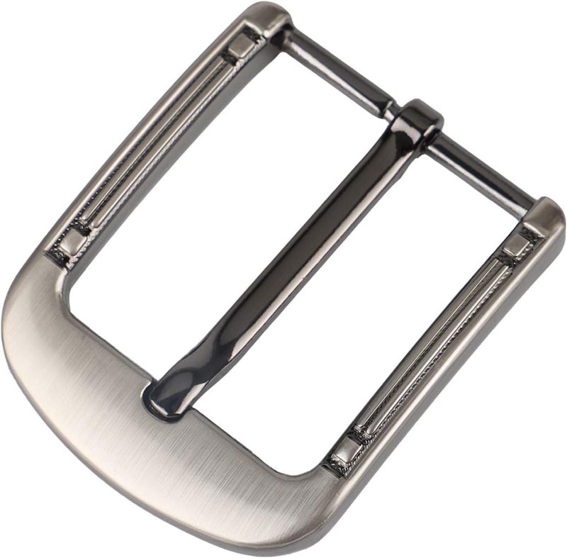 McFanBe 1.5 Inches (38-40 mm) Belt Buckle Single Prong Square Replacement Buckle for Men Women Belt - Image 1