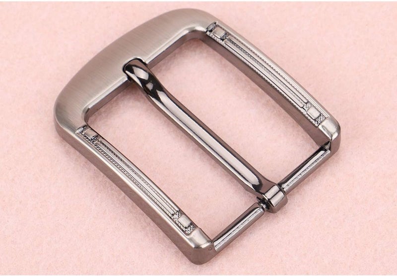 McFanBe 1.5 Inches (38-40 mm) Belt Buckle Single Prong Square Replacement Buckle for Men Women Belt - Image 3