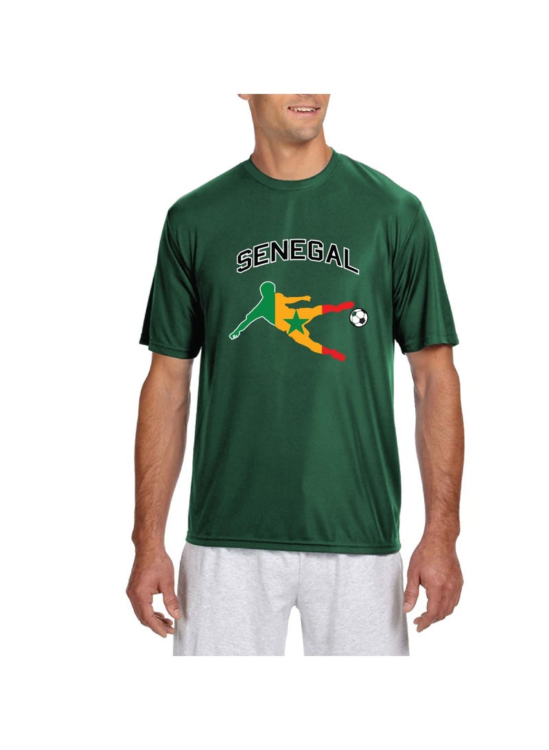 Senegal Sports Dry Fit T-shirt - Soccer Team Printed T shirts - Team Jersey T Shirts for Men and Women - Combo Pack - Image 2