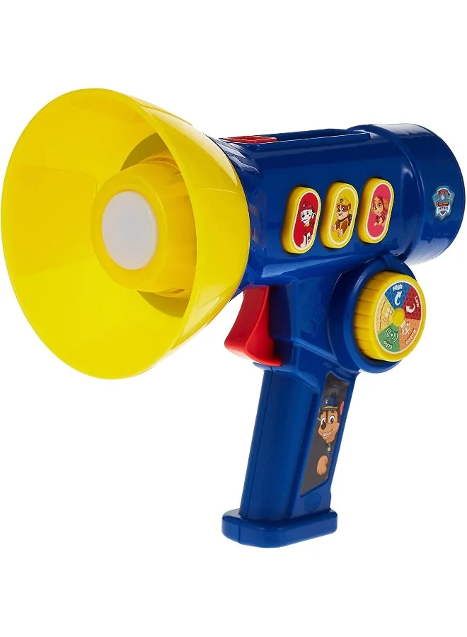 vtech Mega Phone Mission Voice | 3 Fun Modes Including Occupation, Rescue Missions And Songs | 3 Characters, Marshall, Sky Or Ruble | 10+ Melodies - Blue