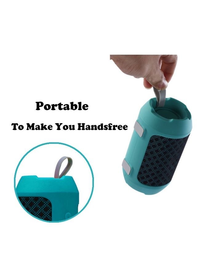 NIBEMINENT Portable Bluetooth Speaker Green - Image 5