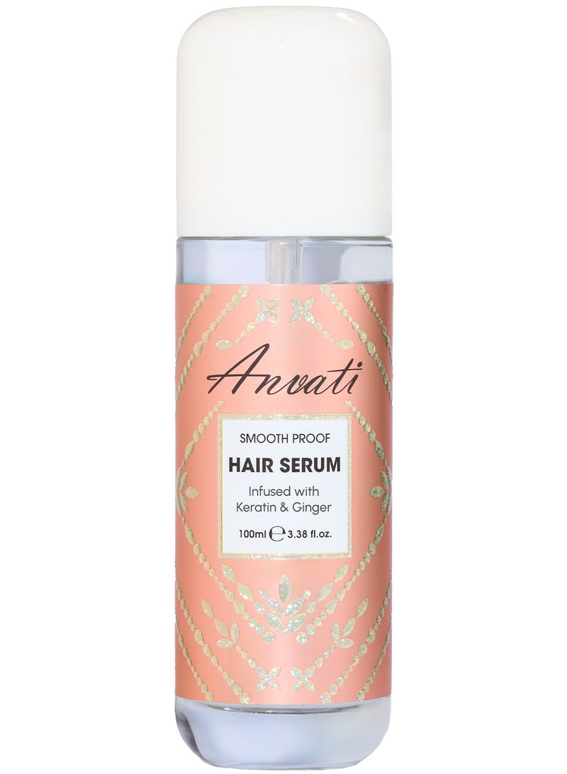 Anvati Strength Recovery Hair Repair Serum for Women – Hair Treatment with Coconut Oil for Anti-Frizz & Nourishing – Damaged Hair Serum for Dry Scalp, Frizz & Thin Hair – 100ml - Image 1
