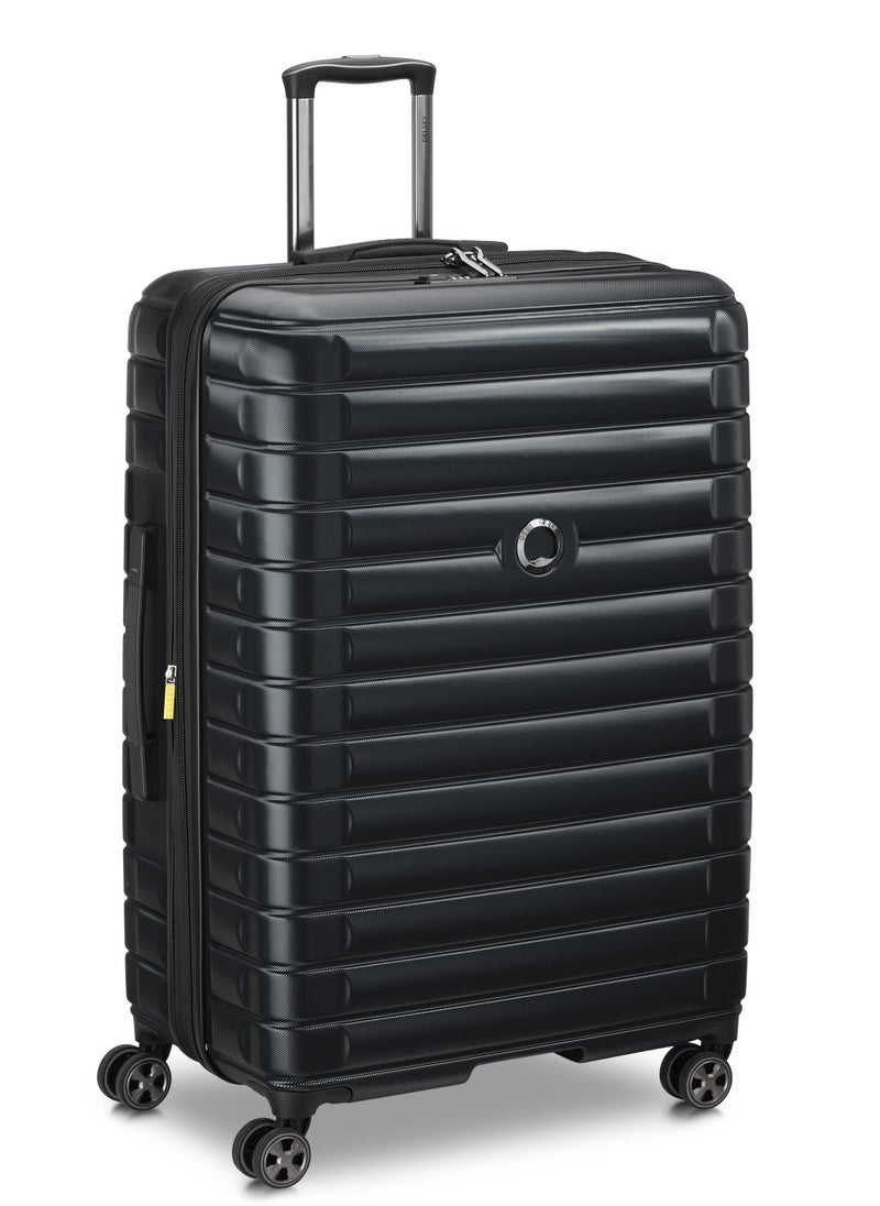 DELSEY Paris Shadow 5.0 82cm Hardcase 4 Double Wheel Expandable Check-In Luggage Trolley Black - 00287883100  - Image 2