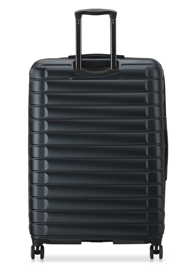DELSEY Paris Shadow 5.0 82cm Hardcase 4 Double Wheel Expandable Check-In Luggage Trolley Black - 00287883100  - Image 3