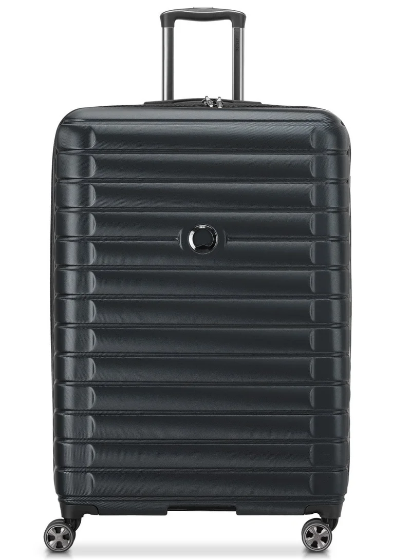 Shadow 5.0 - 82 Cm Hardcase 4-Double Wheeled Expandable Check-In Luggage Trolley - Black