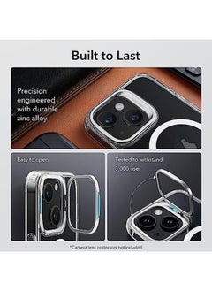 ESR For Iphone 14 Plus Case Compatible With Magsafe Built In Camera Ring Stand Military Grade Protection Magnetic Phone Case For Iphone 14 Plus Classic Kickstand Case Halolock Clear  - Image 5
