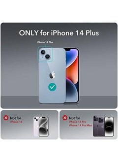ESR For Iphone 14 Plus Case Compatible With Magsafe Built In Camera Ring Stand Military Grade Protection Magnetic Phone Case For Iphone 14 Plus Classic Kickstand Case Halolock Clear  - Image 2