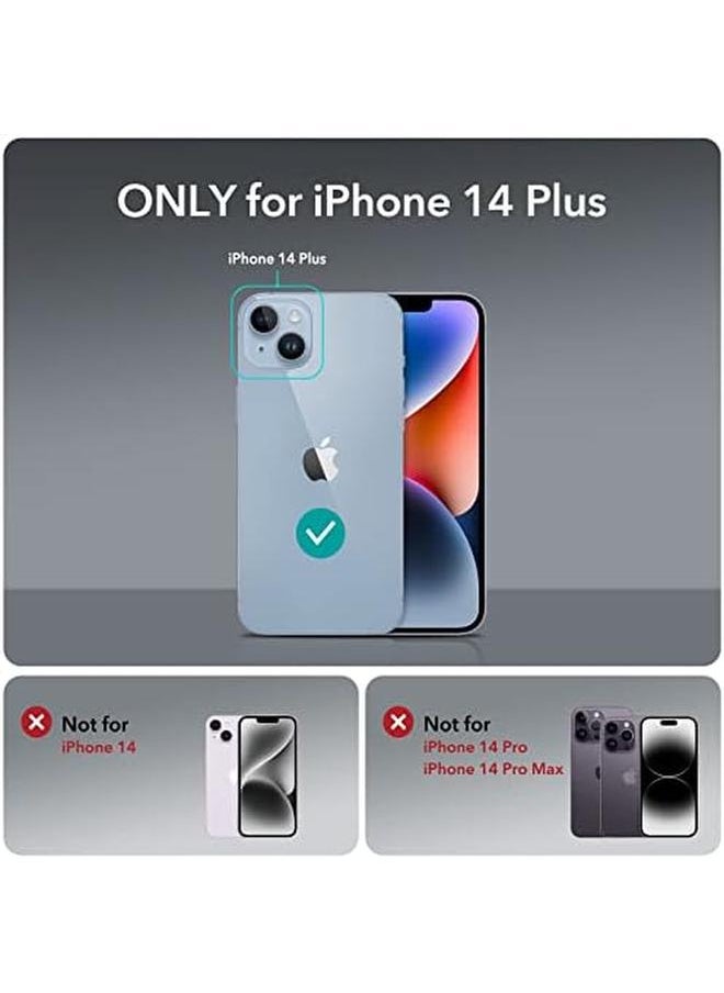 ESR - For Iphone 14 Plus Case Compatible With Magsafe Built In Camera Ring Stand Military Grade Protection Magnetic Phone Case For Iphone 14 Plus Classic Kickstand Case Halolock Clear - Image 1