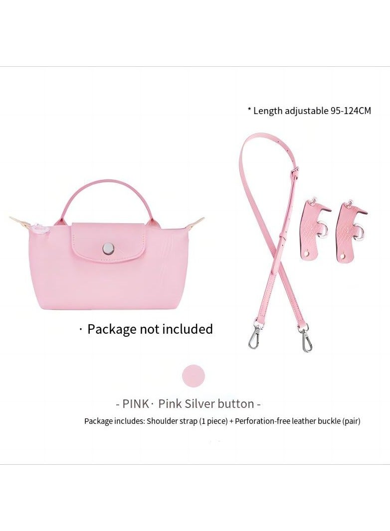 Genuine Leather Purse Straps - Adjustable Shoulder Strap for Longchamp Mini Bags