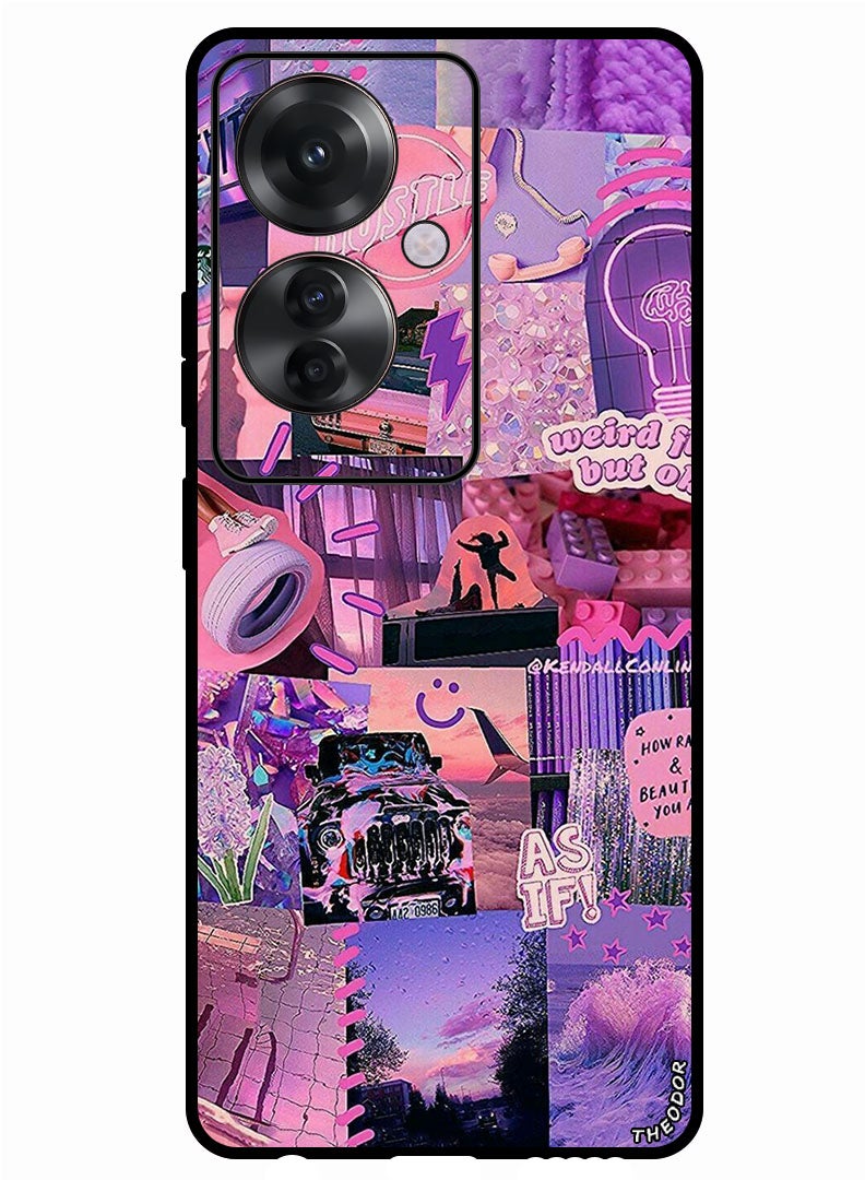 Theodor Protective Case Anti Scratch Shock Proof Bumper Cover For Oppo Reno 11F Wired Flex But Ok - Image 1